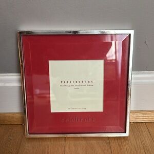 Pottery Barn Beveled Celebrate Picture Photo Frame